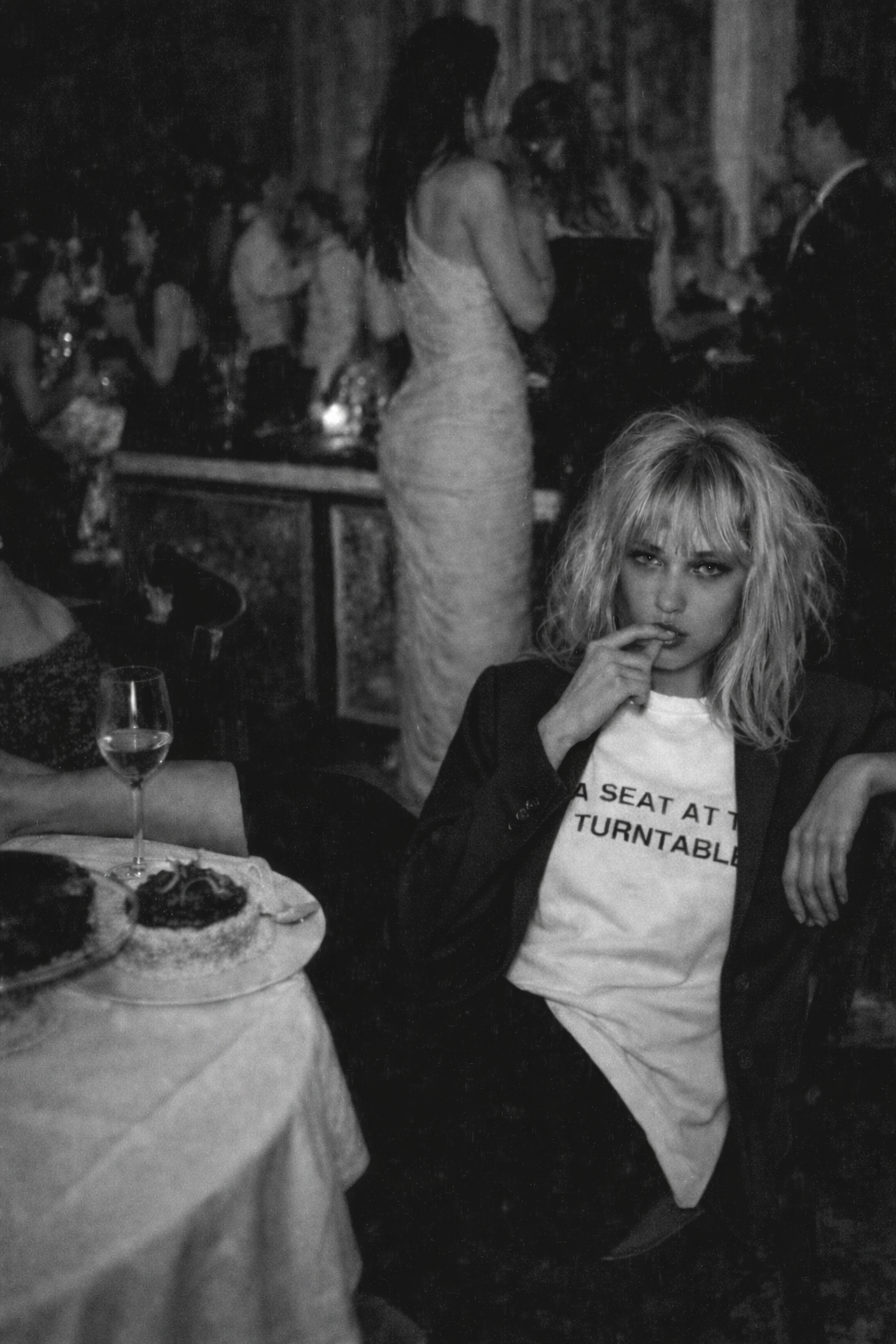 Limited Edition Impressed TEE - IMPM009 INTERNATIONAL WOMEN'S DAY 'A SEAT AT THE TURNTABLE'