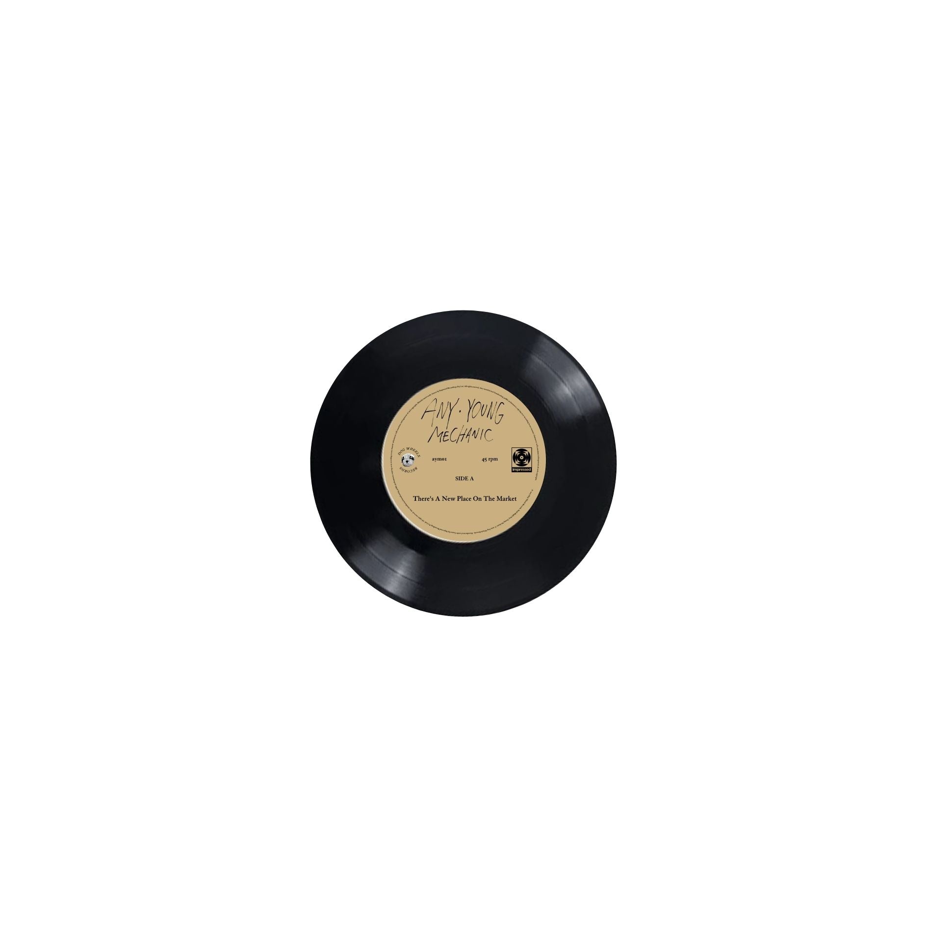 Any Young Mechanic - There's A New Place On The Market - 7" Vinyl