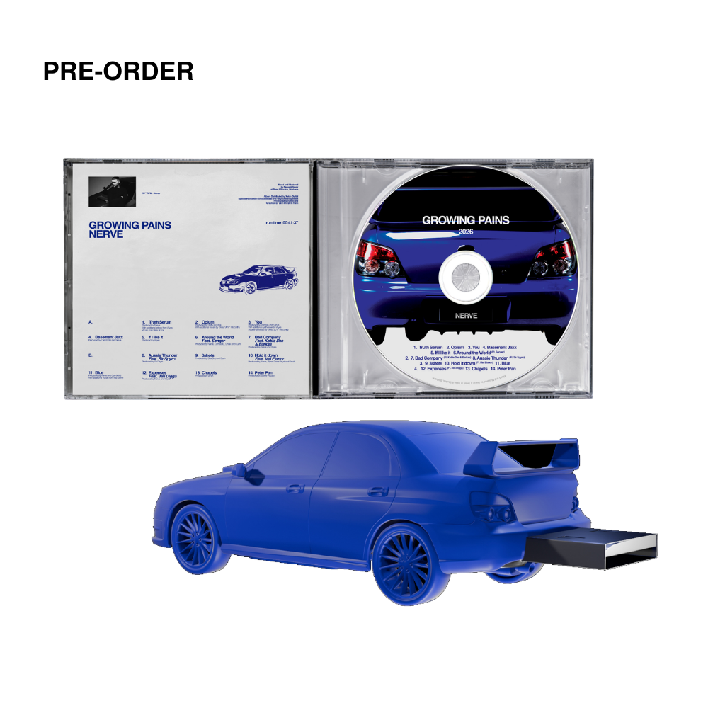 NERVE - GROWING PAINS - CD + USB BUNDLE