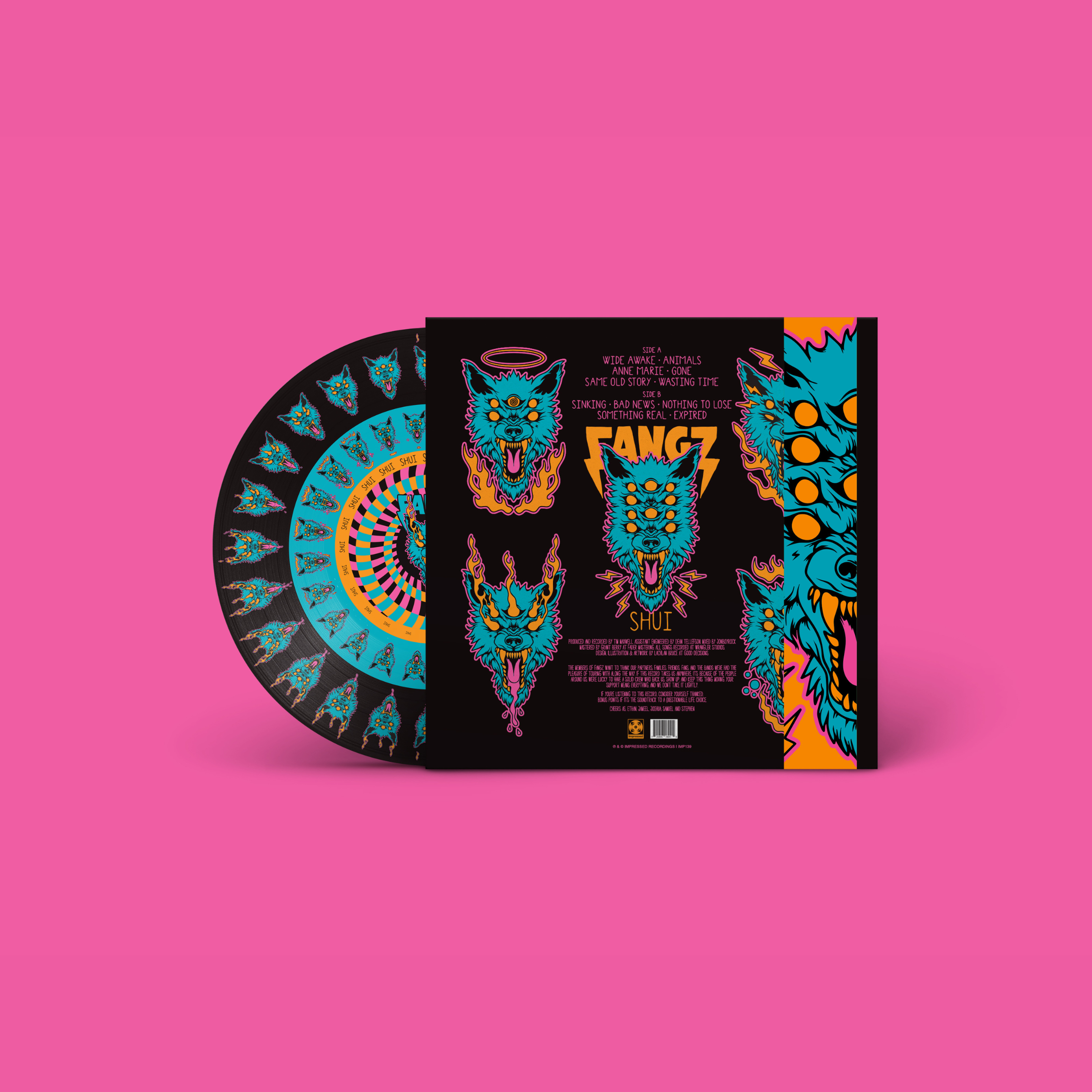 Fangz - Shui - Zoetrope Vinyl LP