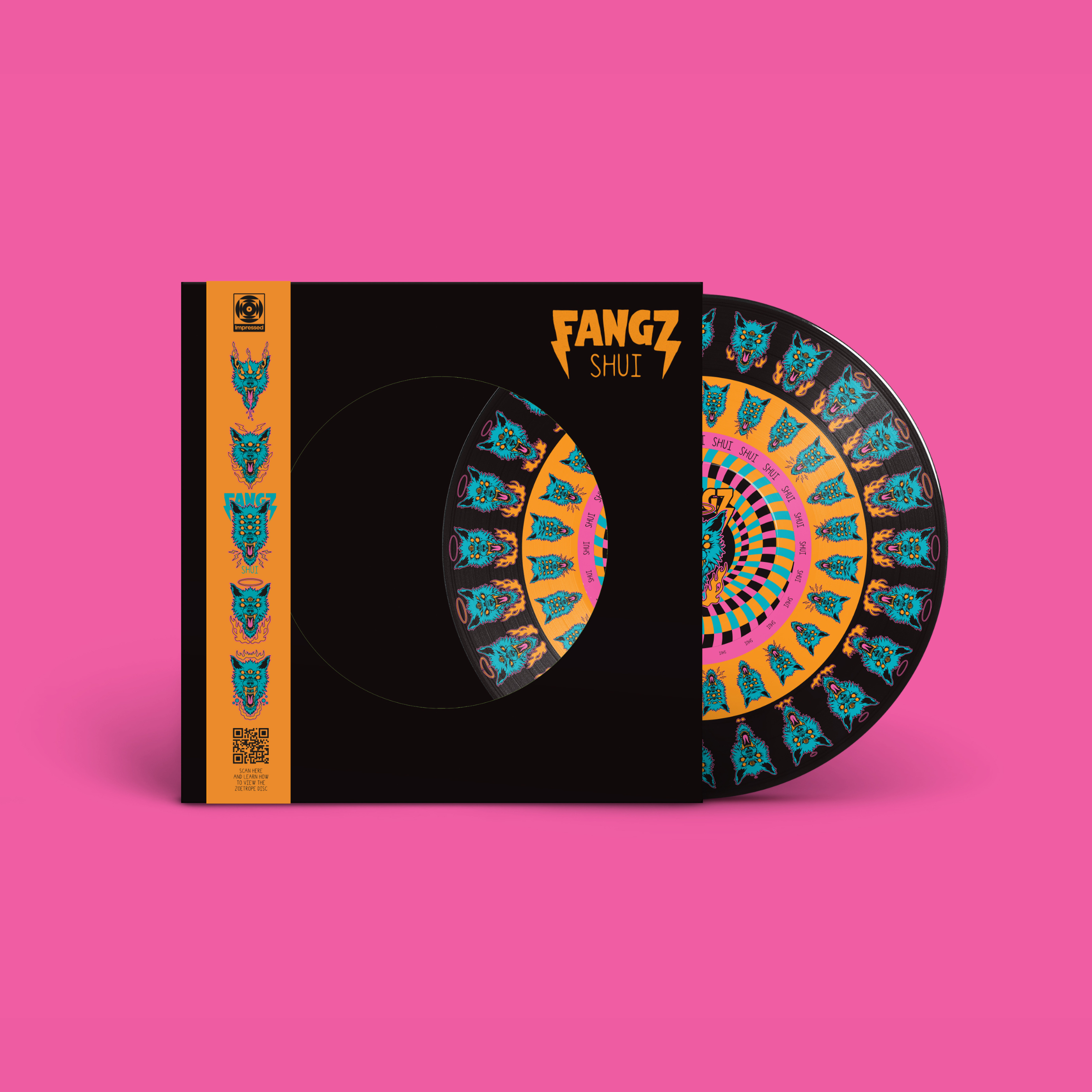 Fangz - Shui - Zoetrope Vinyl LP