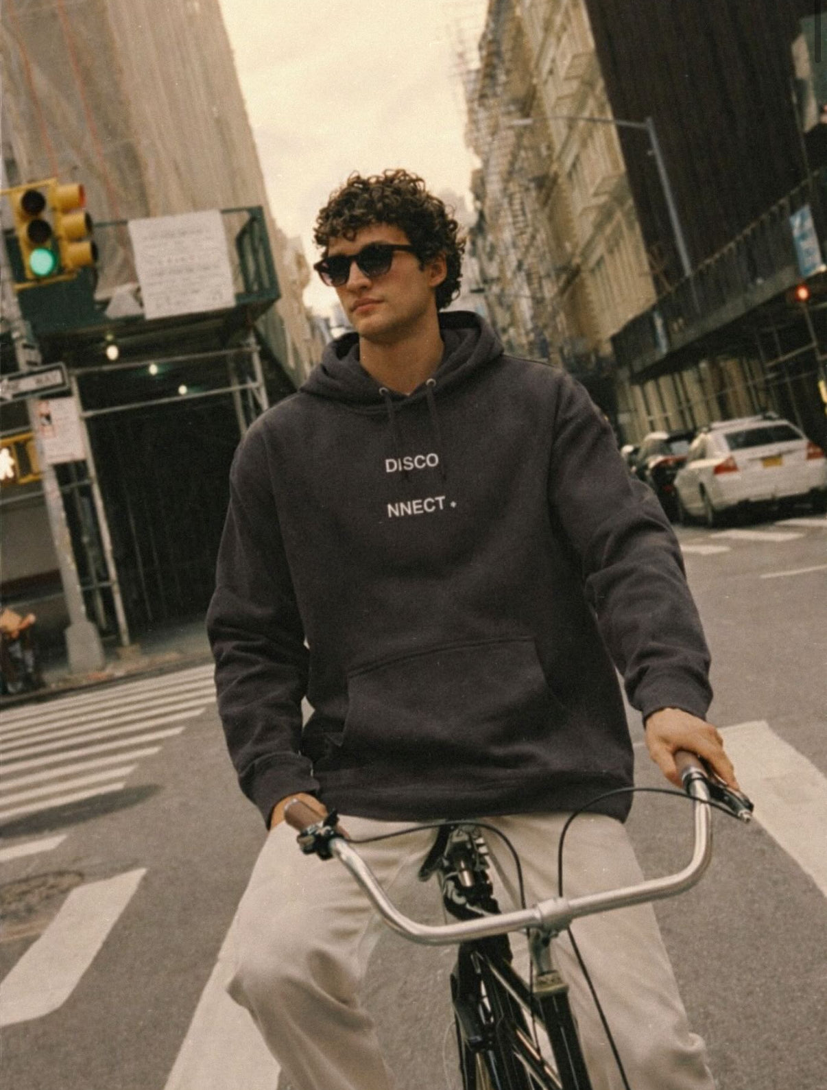 Limited Edition Impressed SWEAT - IMPM011 INK NAVY 'DISCO-NNECT' FROM THE ALGORITHM