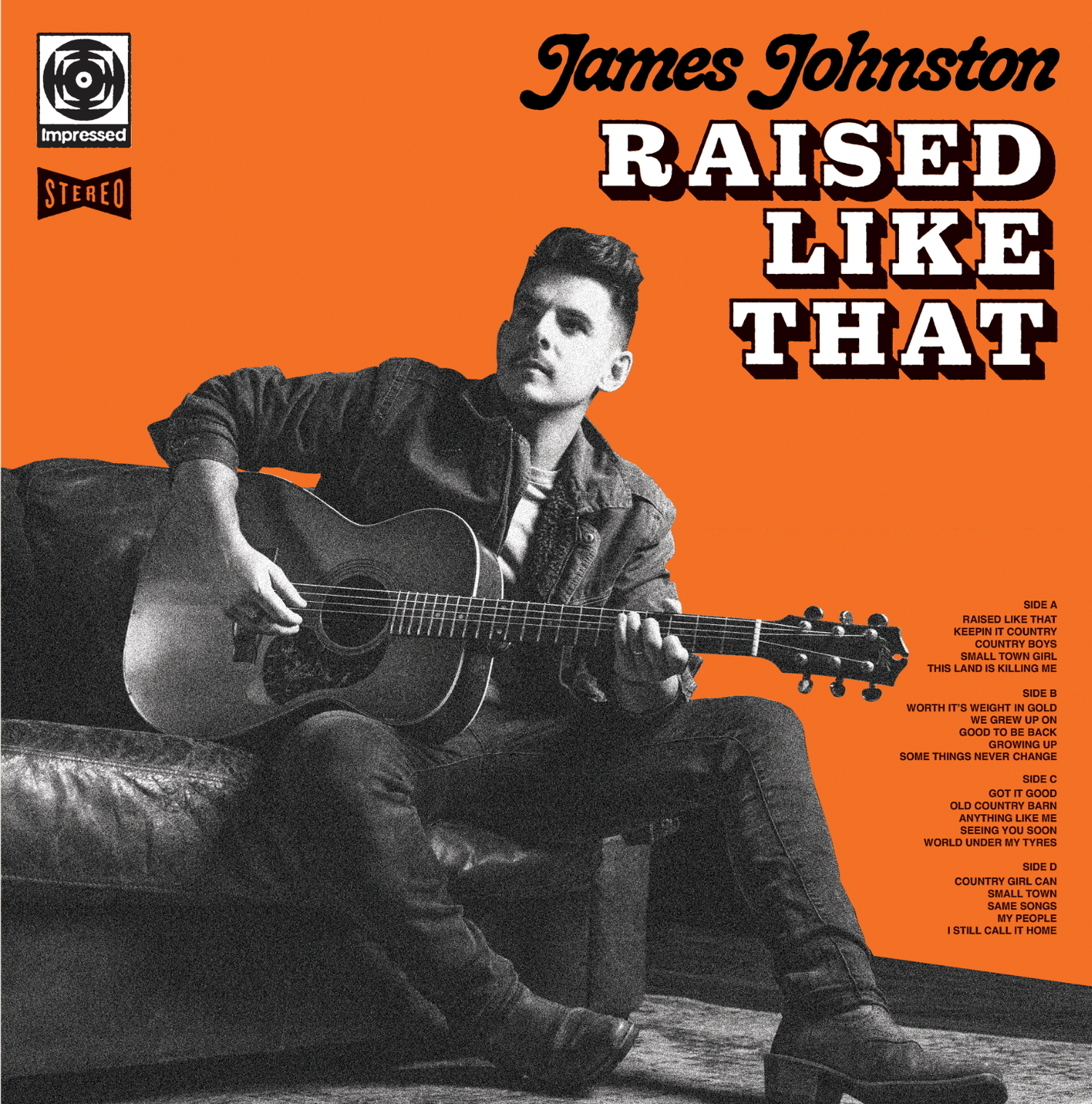 James Johnston - Raised Like That - Vinyl Double LP