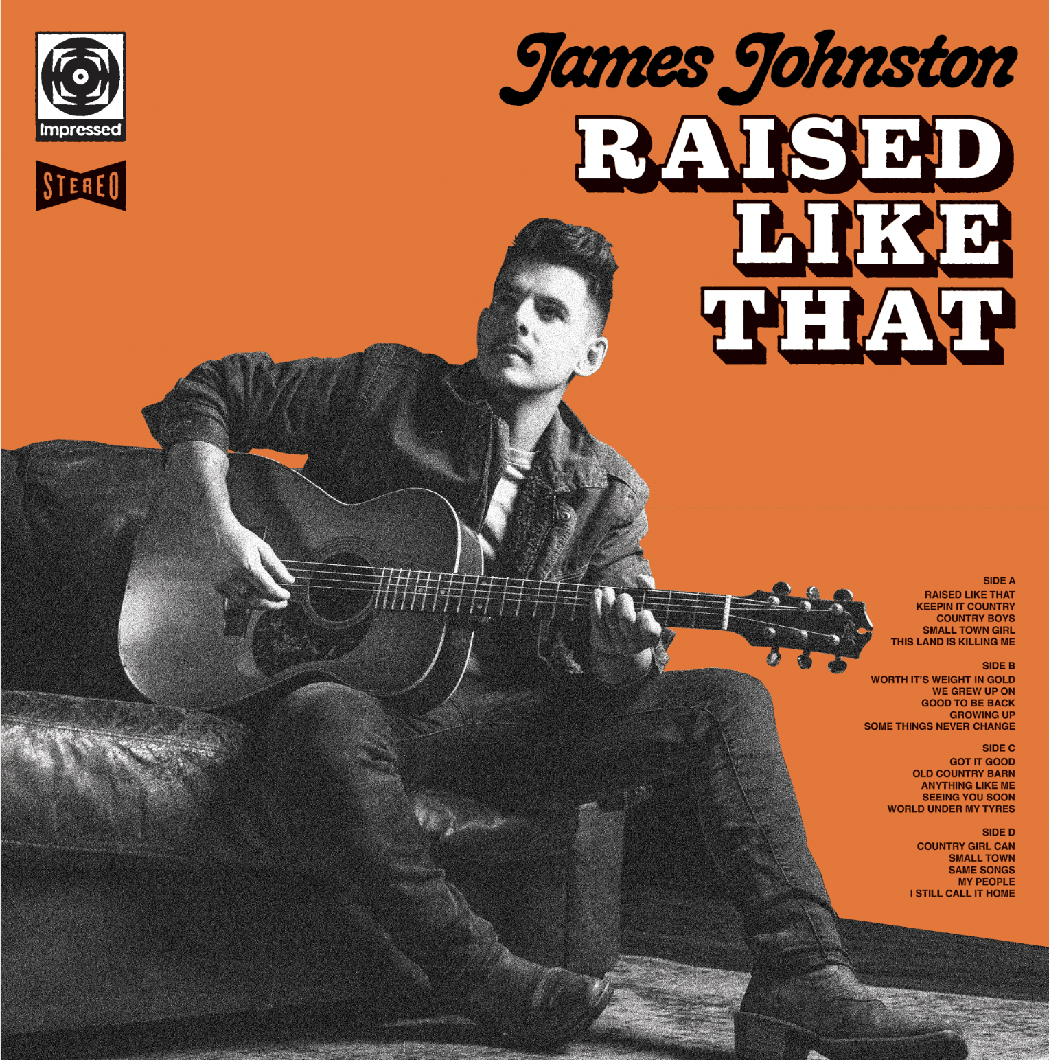 James Johnston - Raised Like That - Vinyl Double LP
