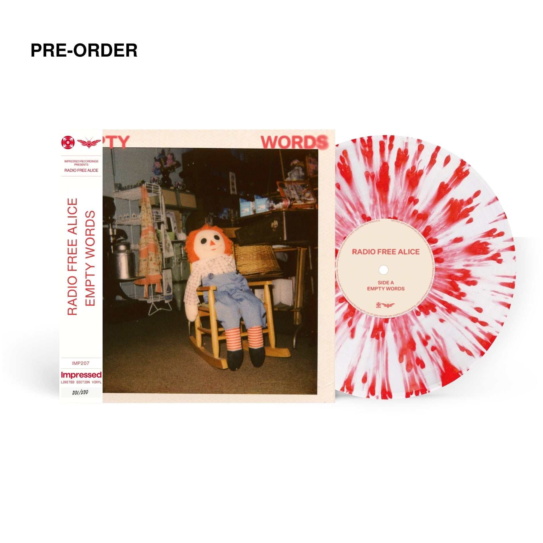 Radio Free Alice - Empty Words Vinyl EP