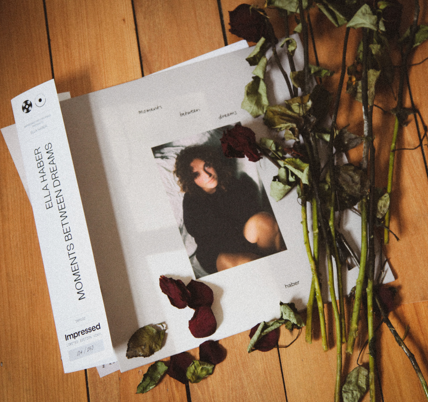 Ella Haber vinyl, Moments between dreams EP, limited edition vinyl