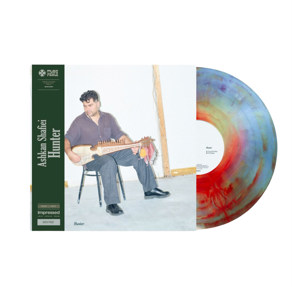 IMP049 Vinyl Club - JUNE RECORD - ASHKAN SHAFIEI Heavyweight regrind Vinyl EP
