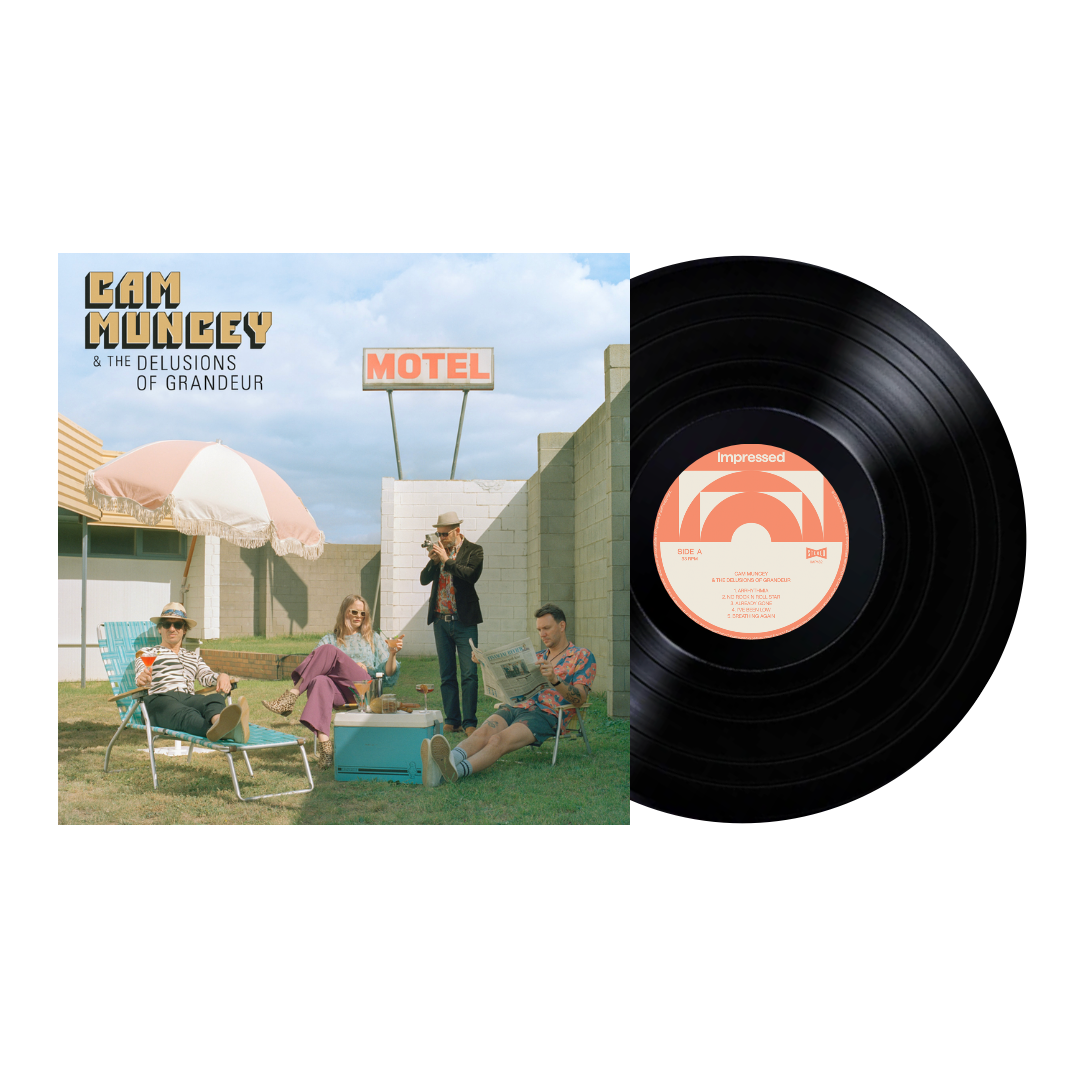 Cam Muncey & the Delusions of Grandeur - SELF-TITLED Exclusive Vinyl LP