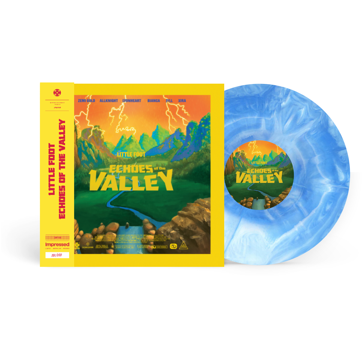 Little Foot - Echoes of the Valley Vinyl LP