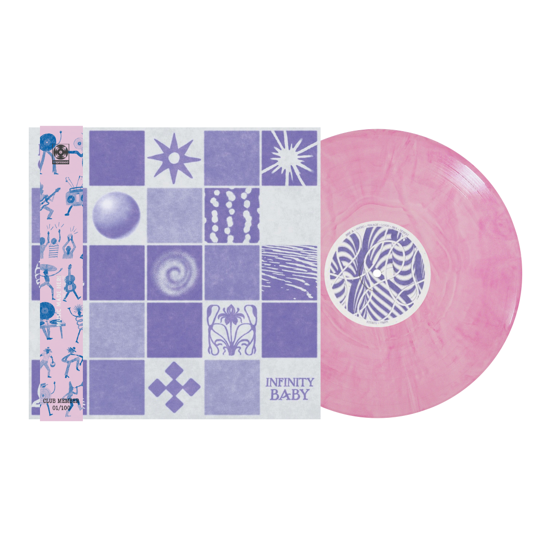 IMPRESSED x SOUND NSW 'MUSIC MADE HERE VINYL CLUB' quarter 01 / BABY COOL - LIMINAL - WARBABY - 3 x VINYL LPS
