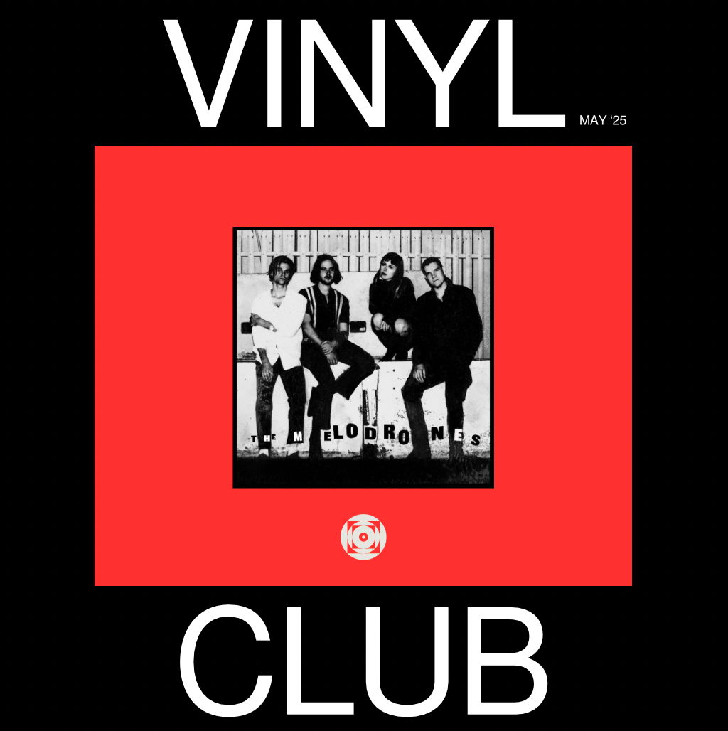 IMP049 Vinyl Club - MAY RECORD - The Melodrones Exclusive Red Heavyweight Vinyl LP + exclusive Impressed Listening Notes Essay