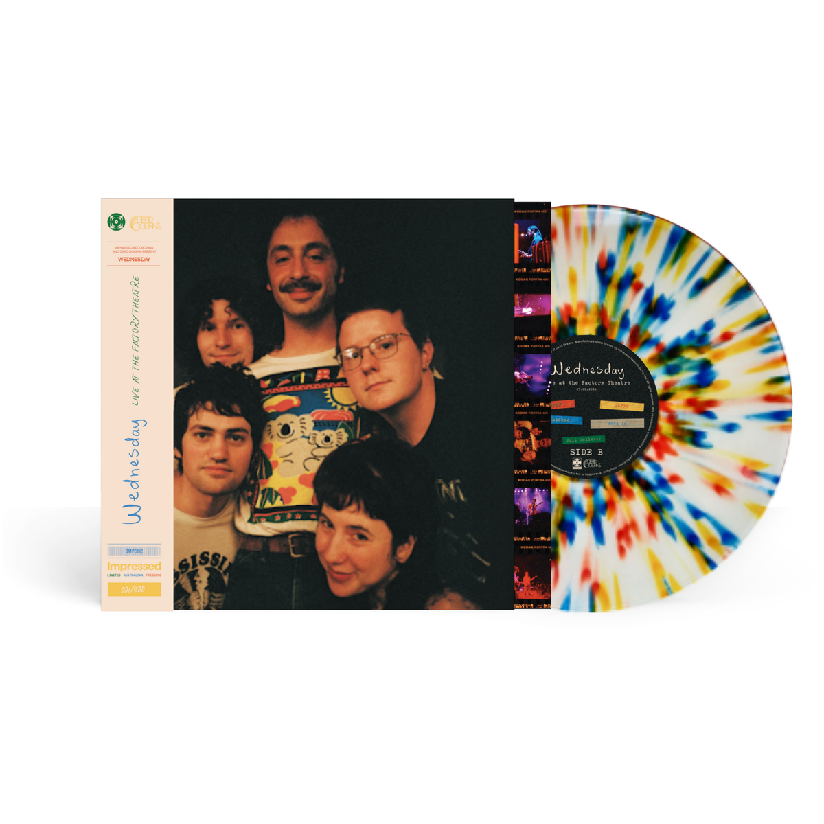 Wednesday - Live at the Factory Theatre - World Exclusive Vinyl LP