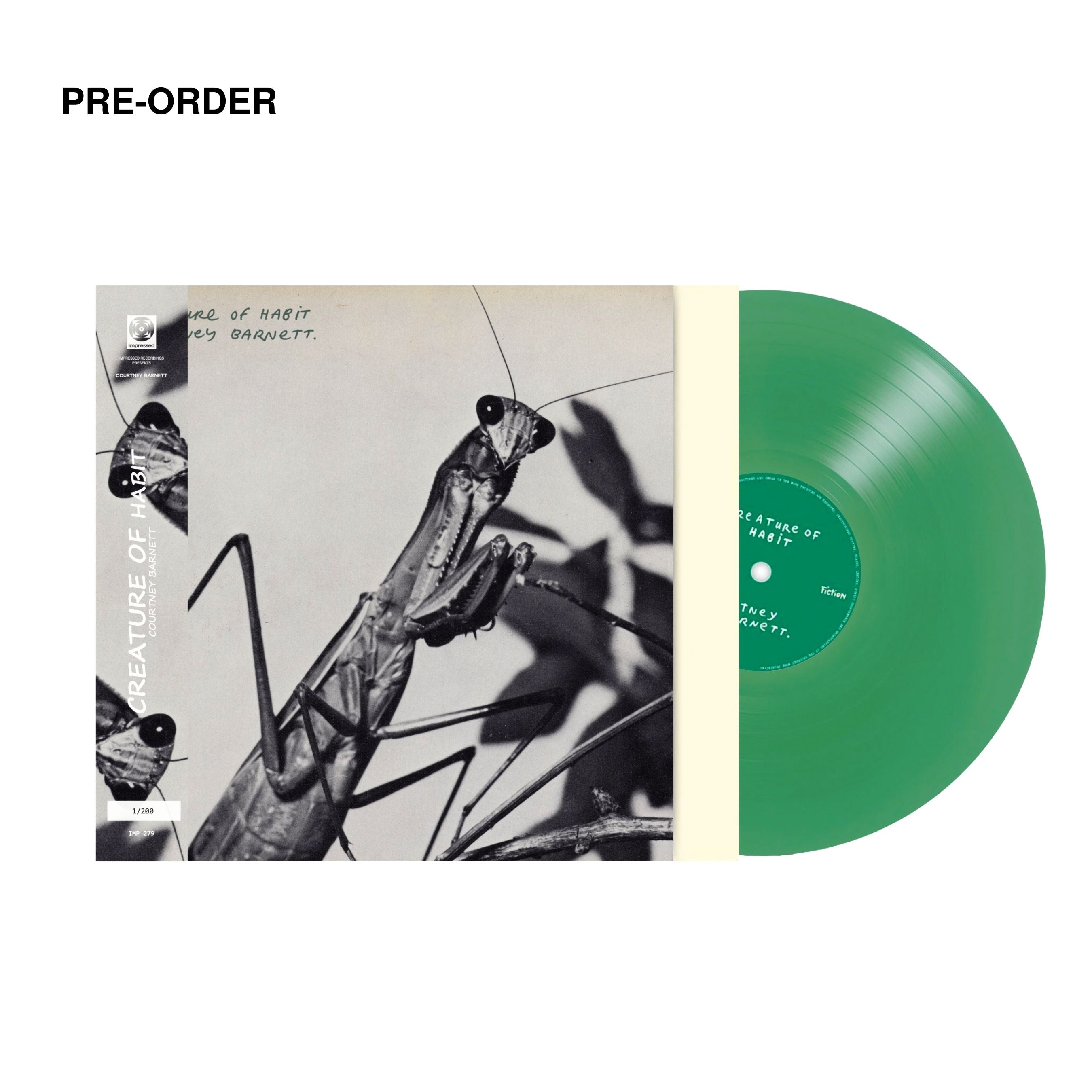 COURTNEY BARNETT - CREATURE OF HABIT - AUSTRALIAN EXCLUSIVE VINYL LP