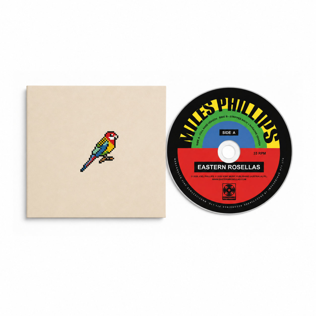 Miles Phillips - Eastern Rosellas - CD