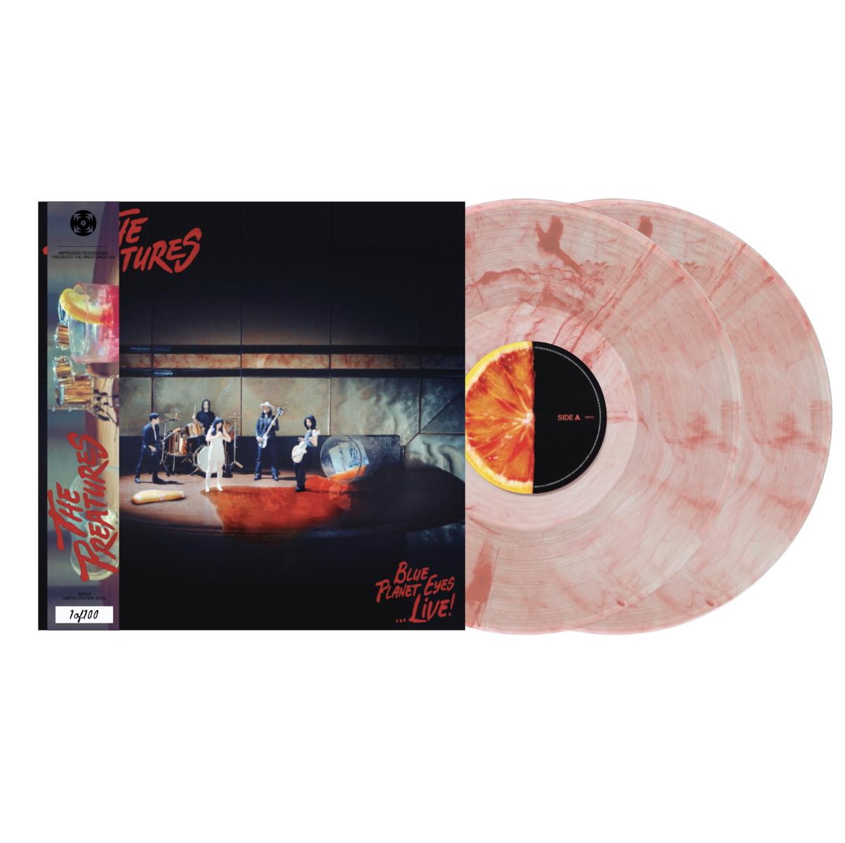 THE PREATURES - BLUE PLANET EYES... LIVE! - EVENT EXCLUSIVE DOUBLE VINYL LP