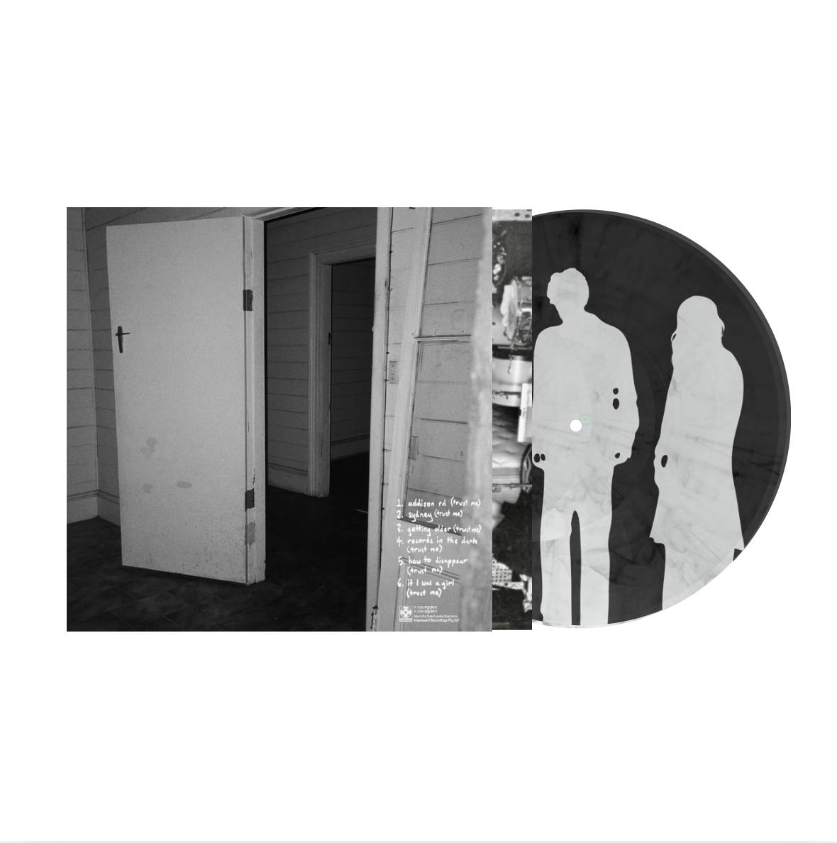 Egoism - Trust Me - Vinyl EP 12" etched