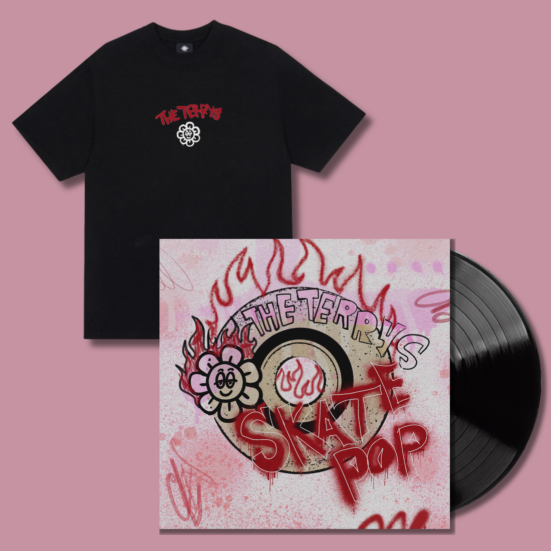 The Terrys - Skate Pop Vinyl &amp; Tee Bundle