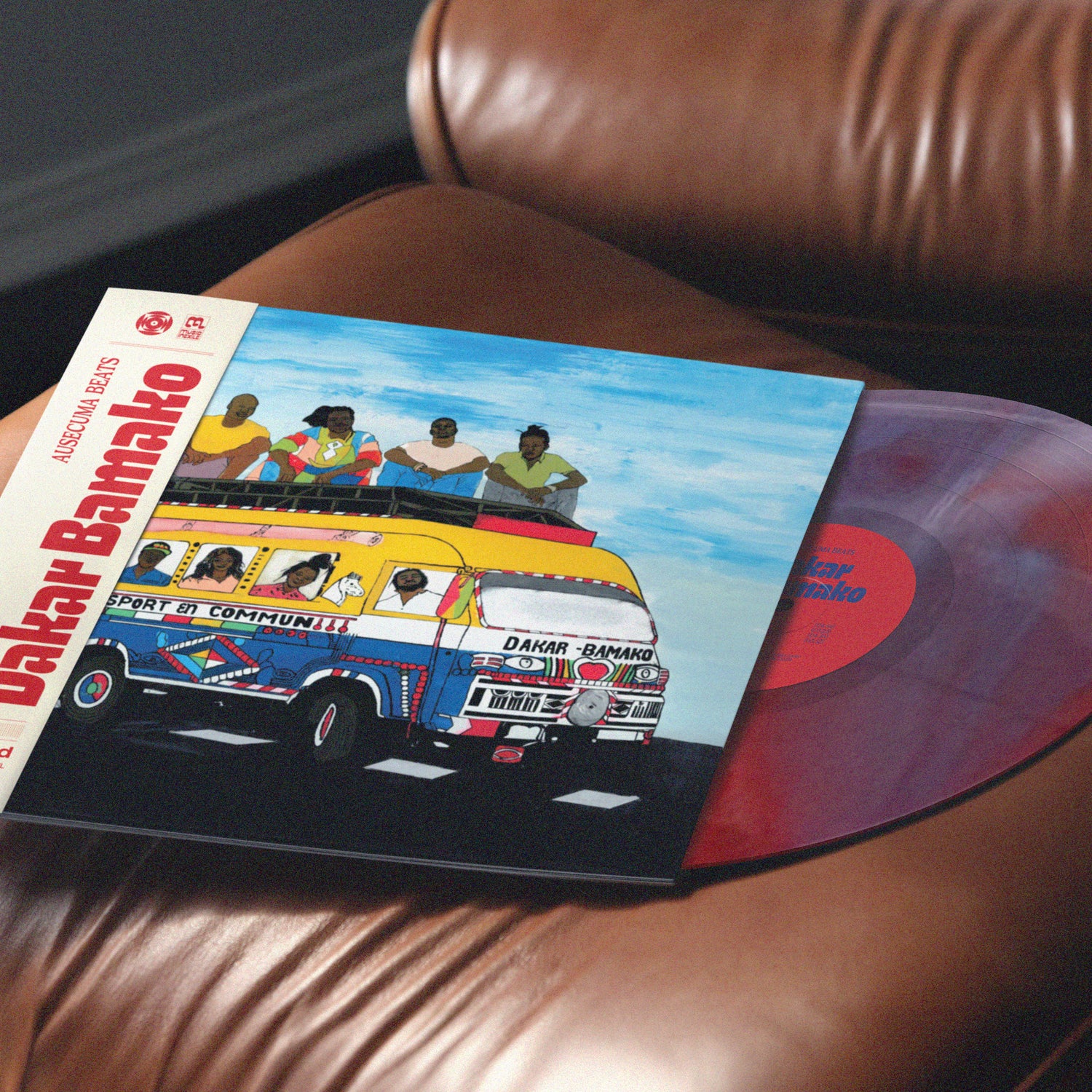 Ausecuma Beats, Dakar Bamako, vinyl, regrind vinyl, limited edition vinyl