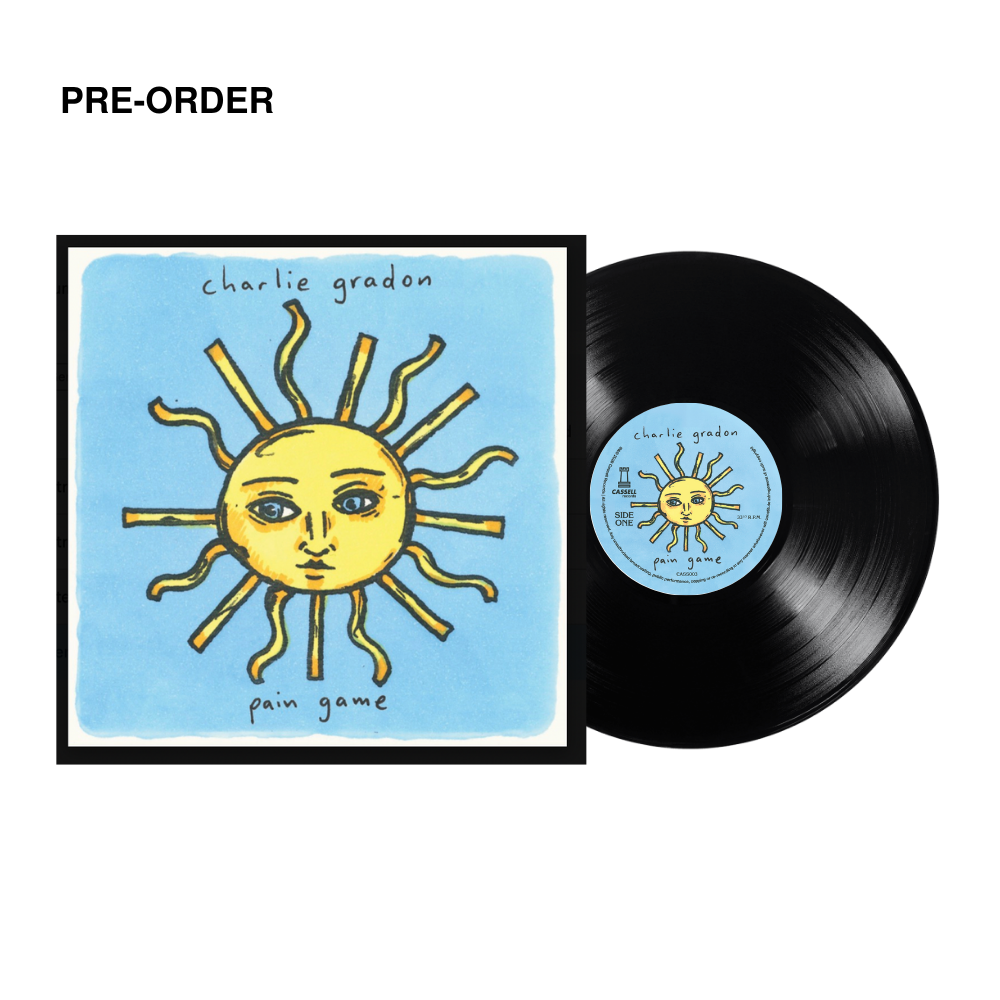 CHARLIE GRADON - PAIN GAME - BLACK VINYL LP