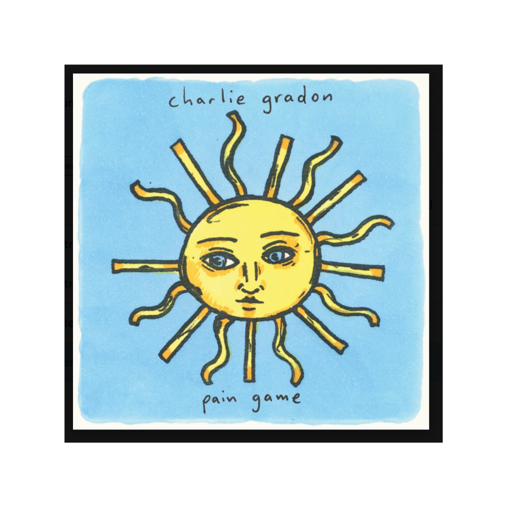 CHARLIE GRADON - PAIN GAME - BLACK VINYL LP