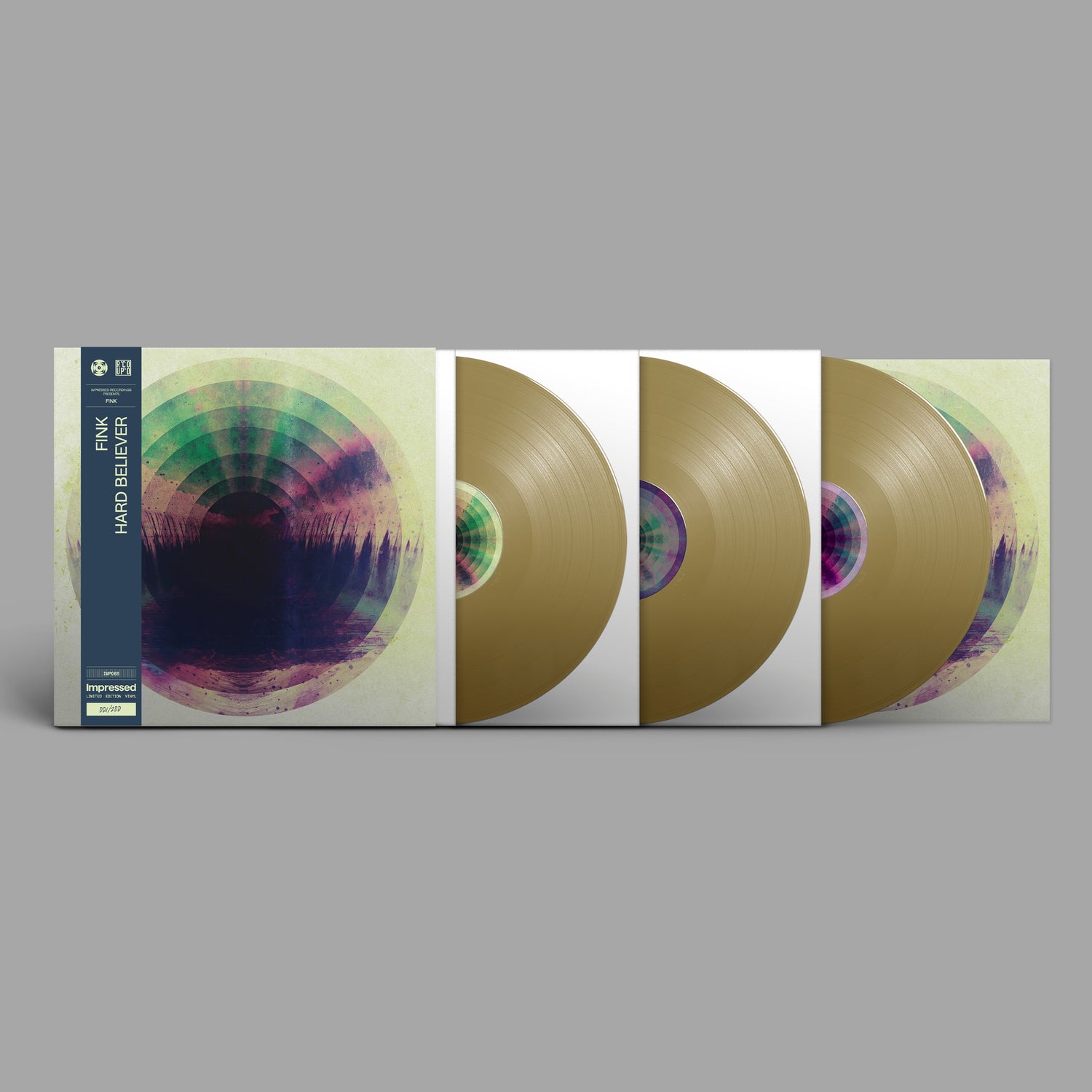 Fink - Hard Believer (10 Year Anniversary Edition) - 3LP Metallic Sand Exclusive