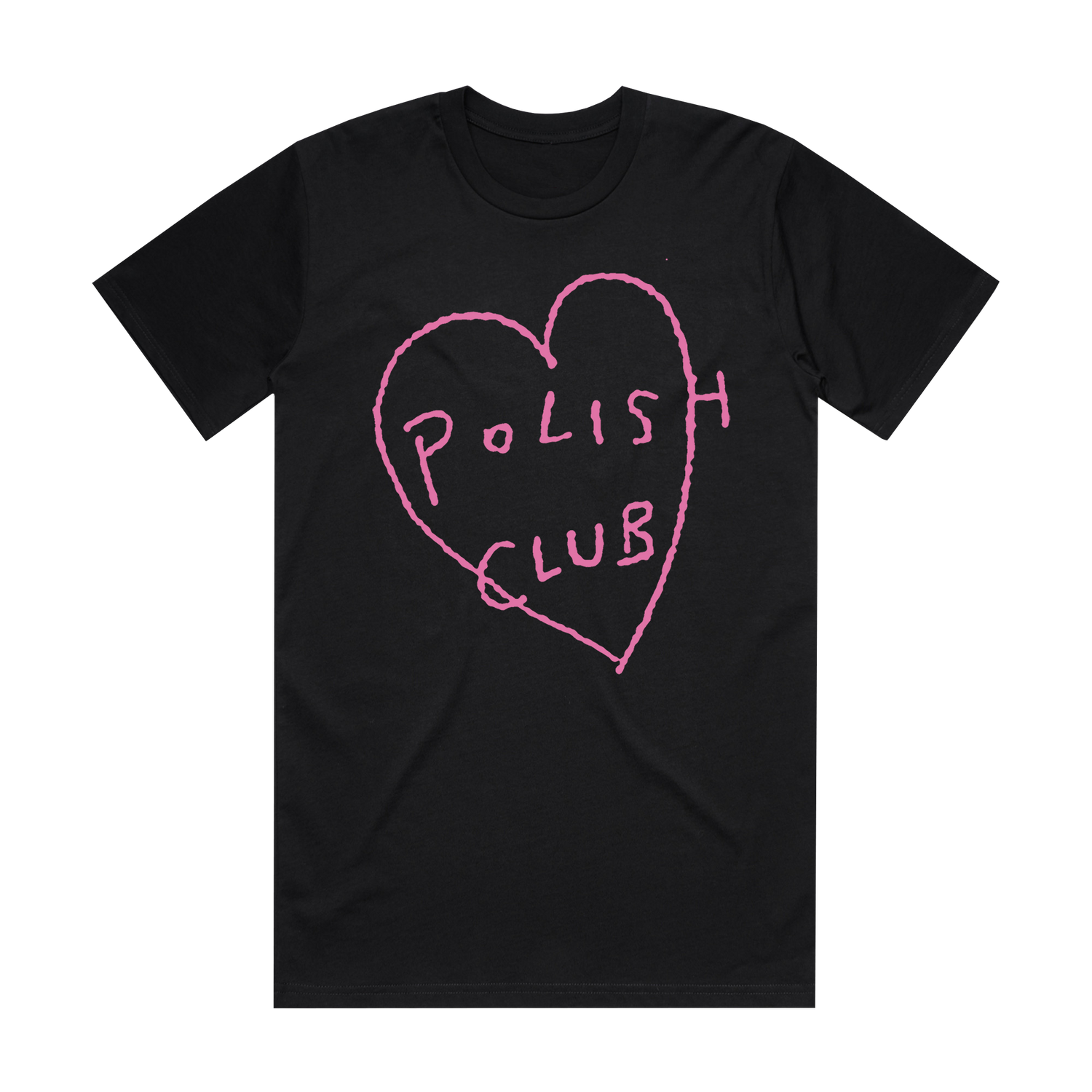 Polish Club - Heavy Weight Heart - T-Shirt &amp; Digital Download Bundle