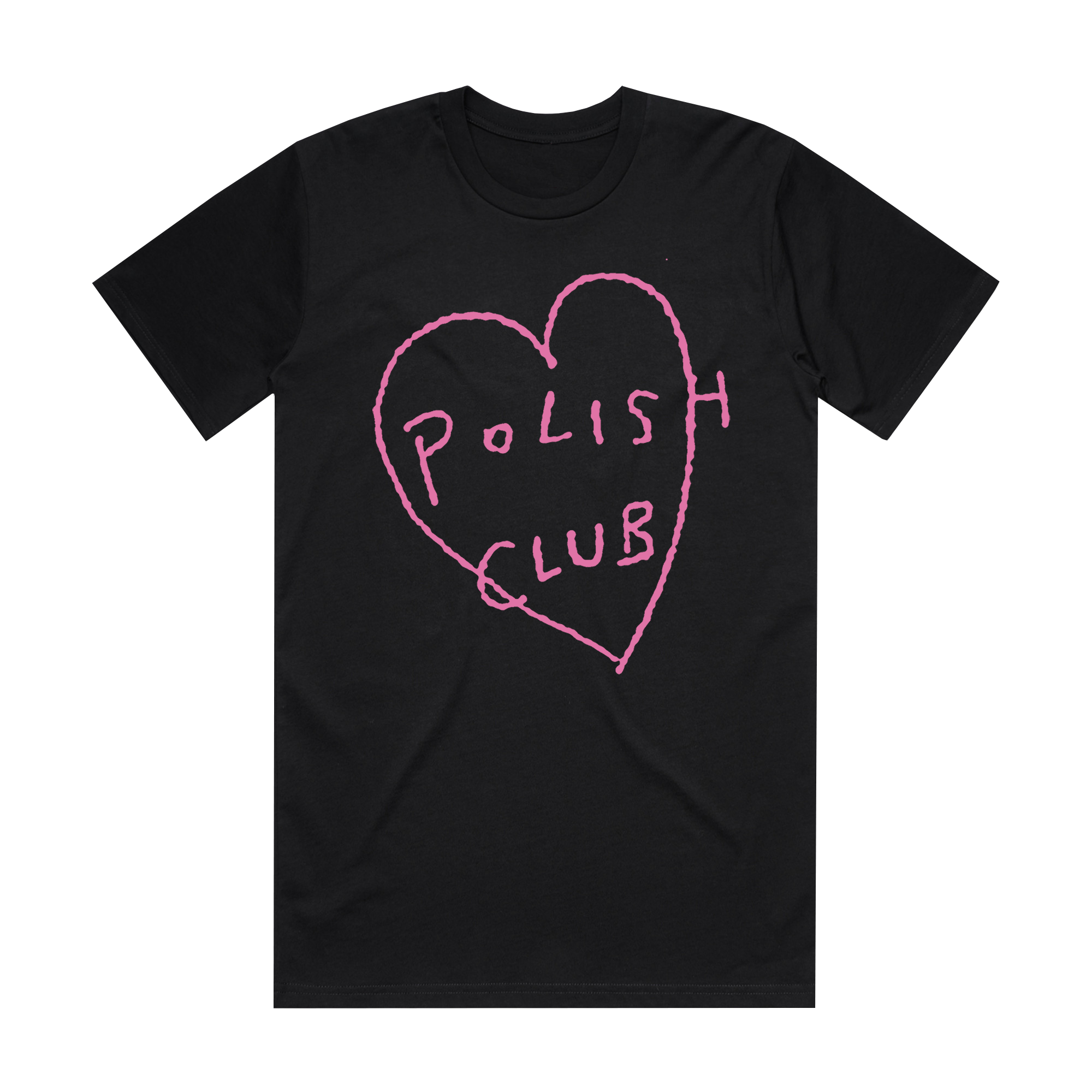 Polish Club - Heavy Weight Heart - T-Shirt &amp; Digital Download Bundle