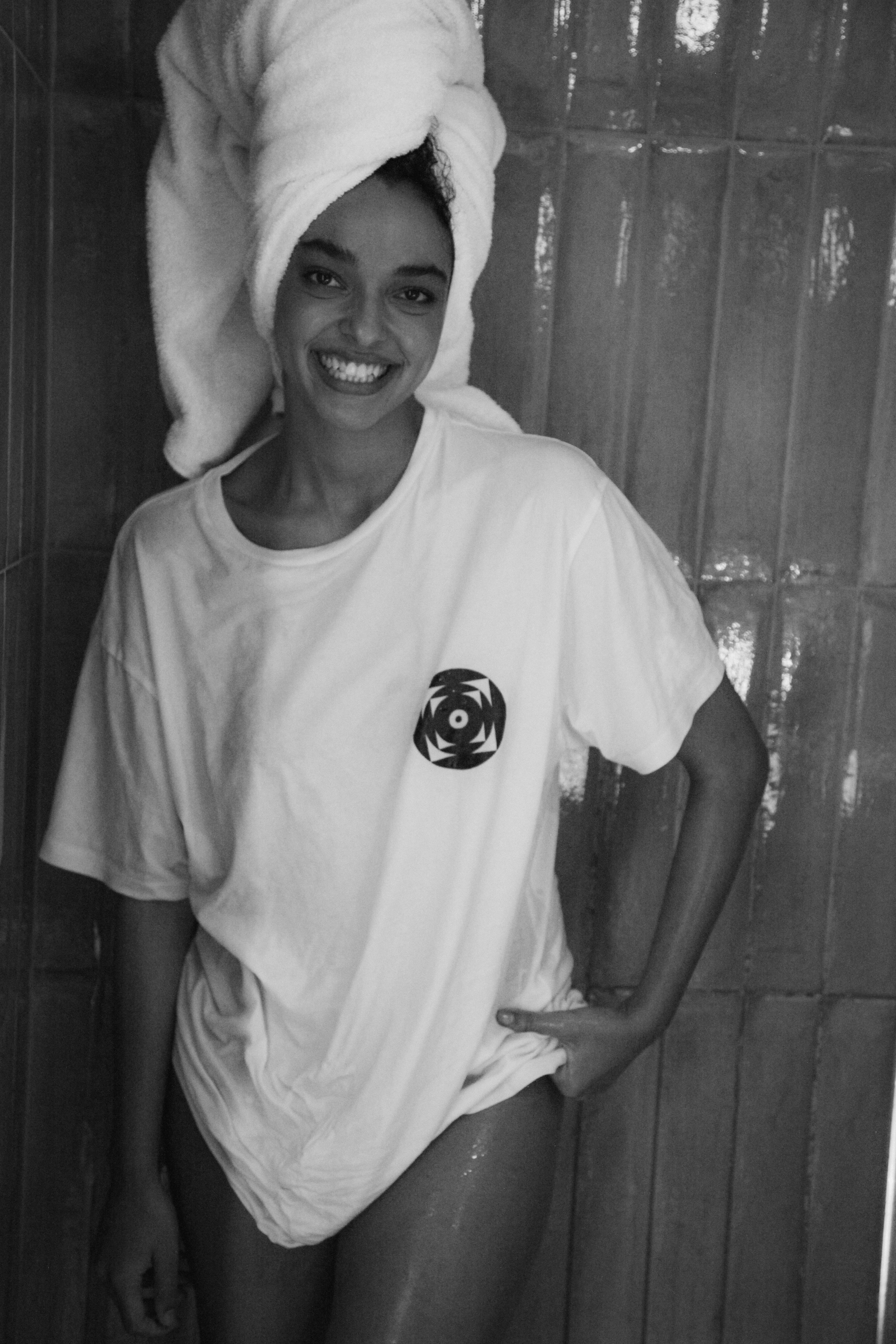 Limited Edition Impressed T-Shirt (Antique White) -  Original Basic Logo Drop IMPMERCH001