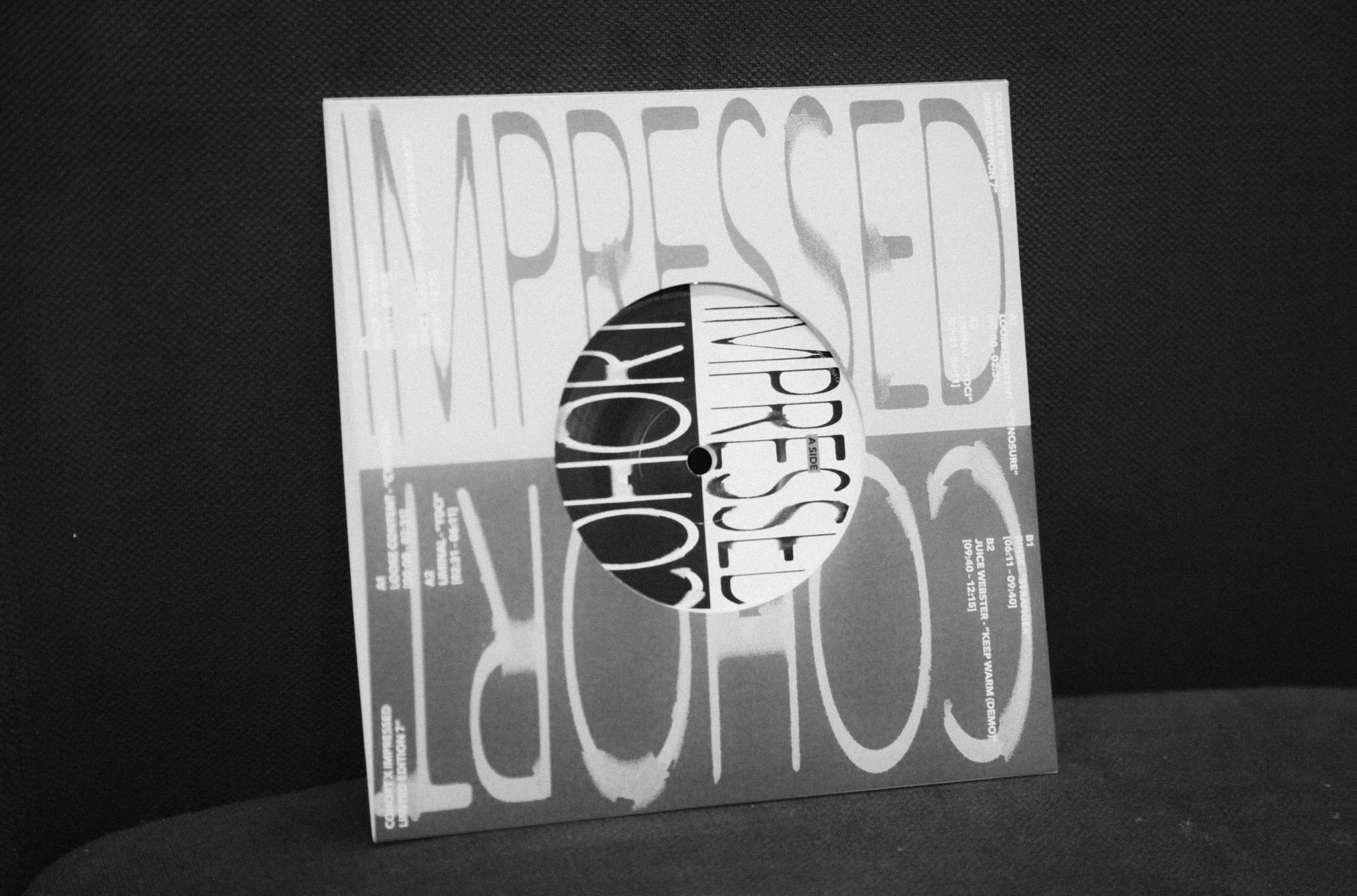 Impressed x Cohort - 33rpm Showcase - 7&quot; Vinyl