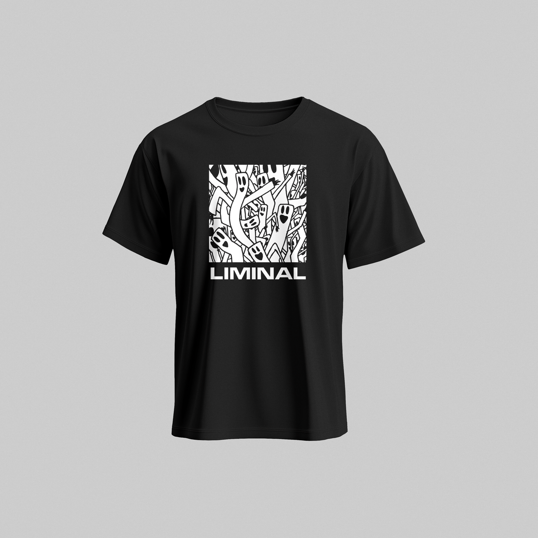 Liminal - Tube Man T-Shirt - Black