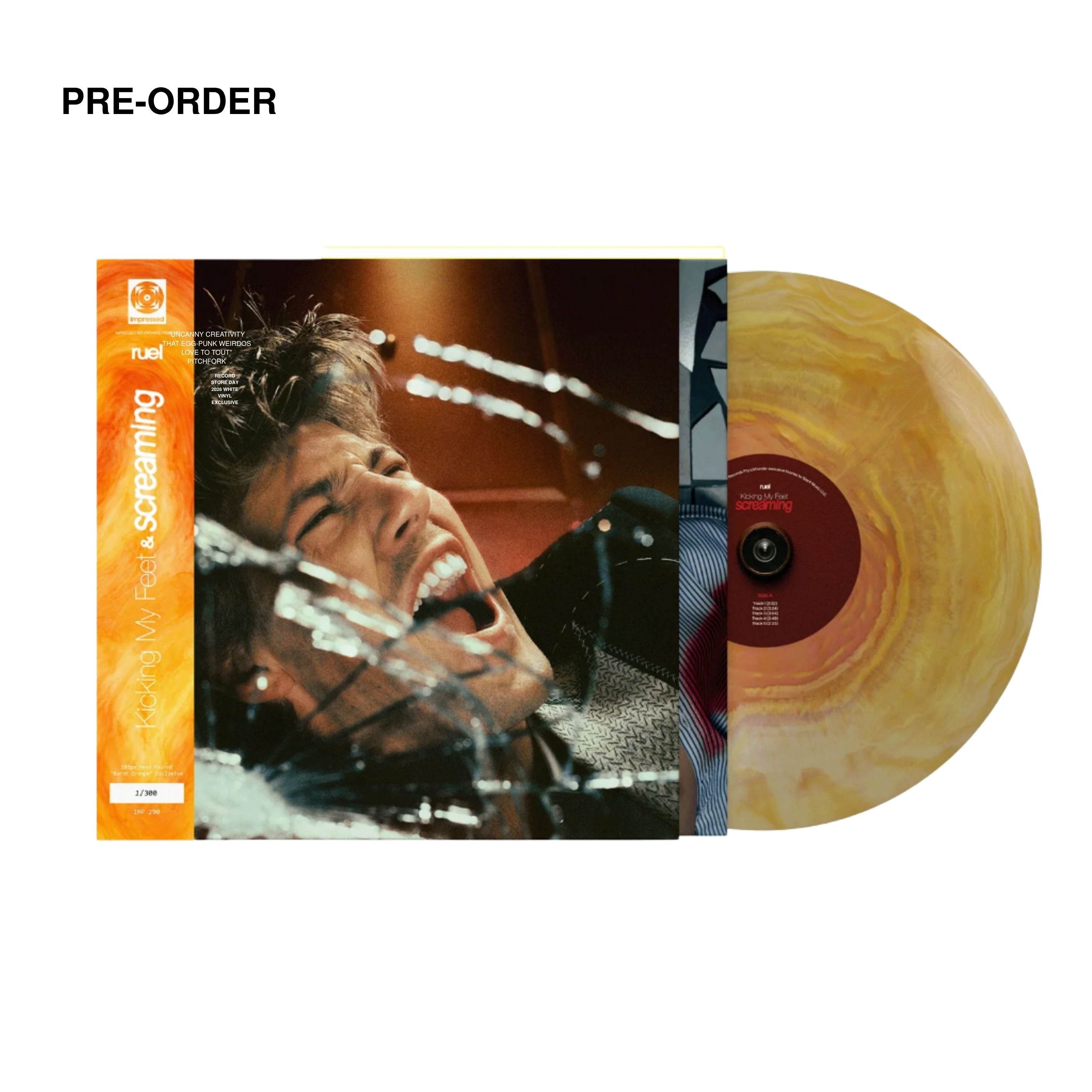 RUEL - Kicking My Feet & Screaming - EXCLUSIVE Vinyl LP