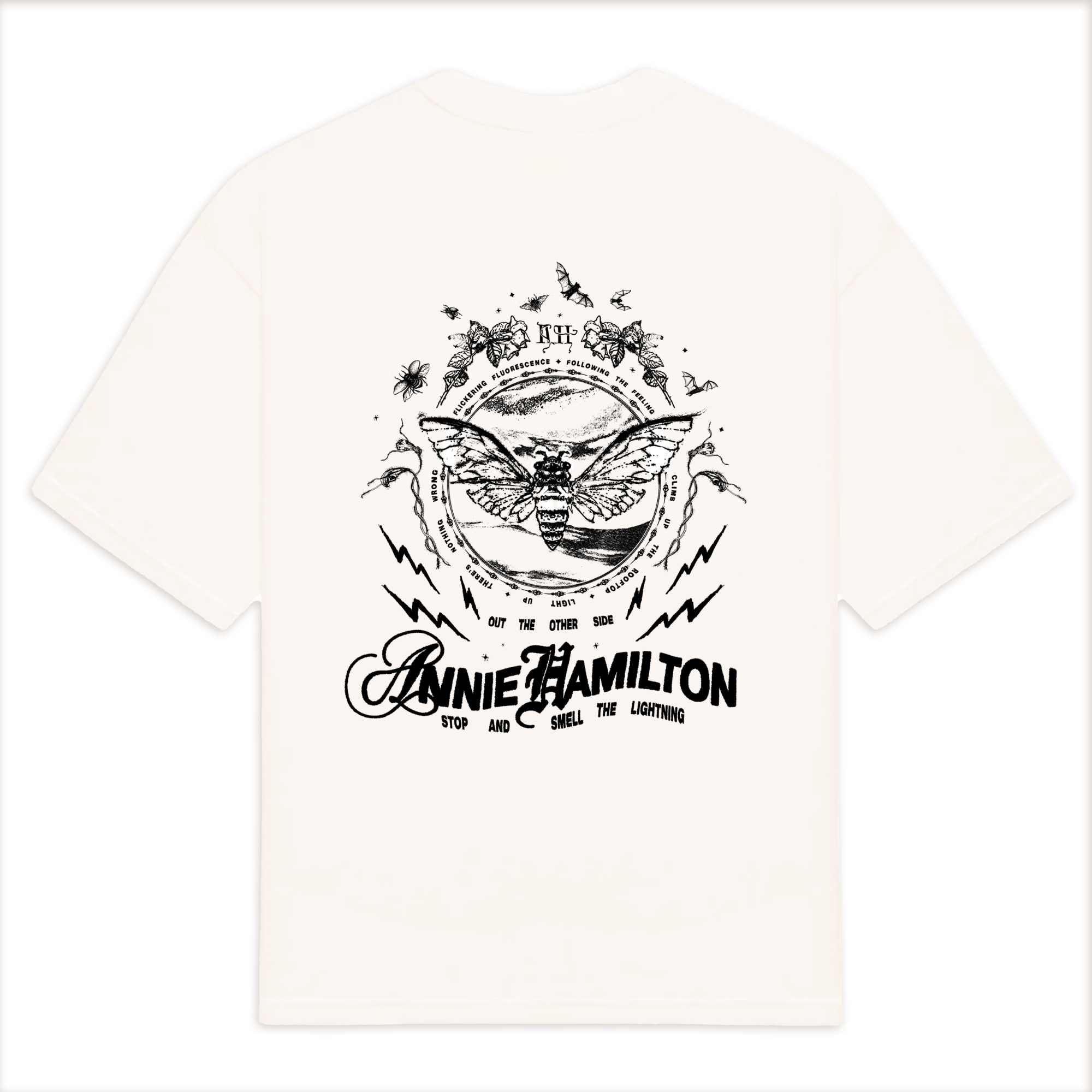 Annie Hamilton - Stop and Smell The Lightning - Vinyl LP and Exclusive Tee Bundle