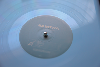 Babitha Brighter Side of Blue album on powder blue vinyl