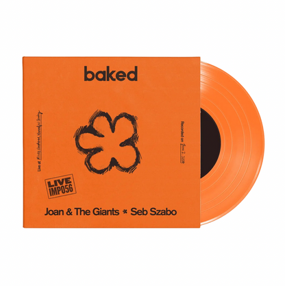 Joan &amp; The Giants/Seb Szabo - Live in Collingwood 7&quot; Vinyl