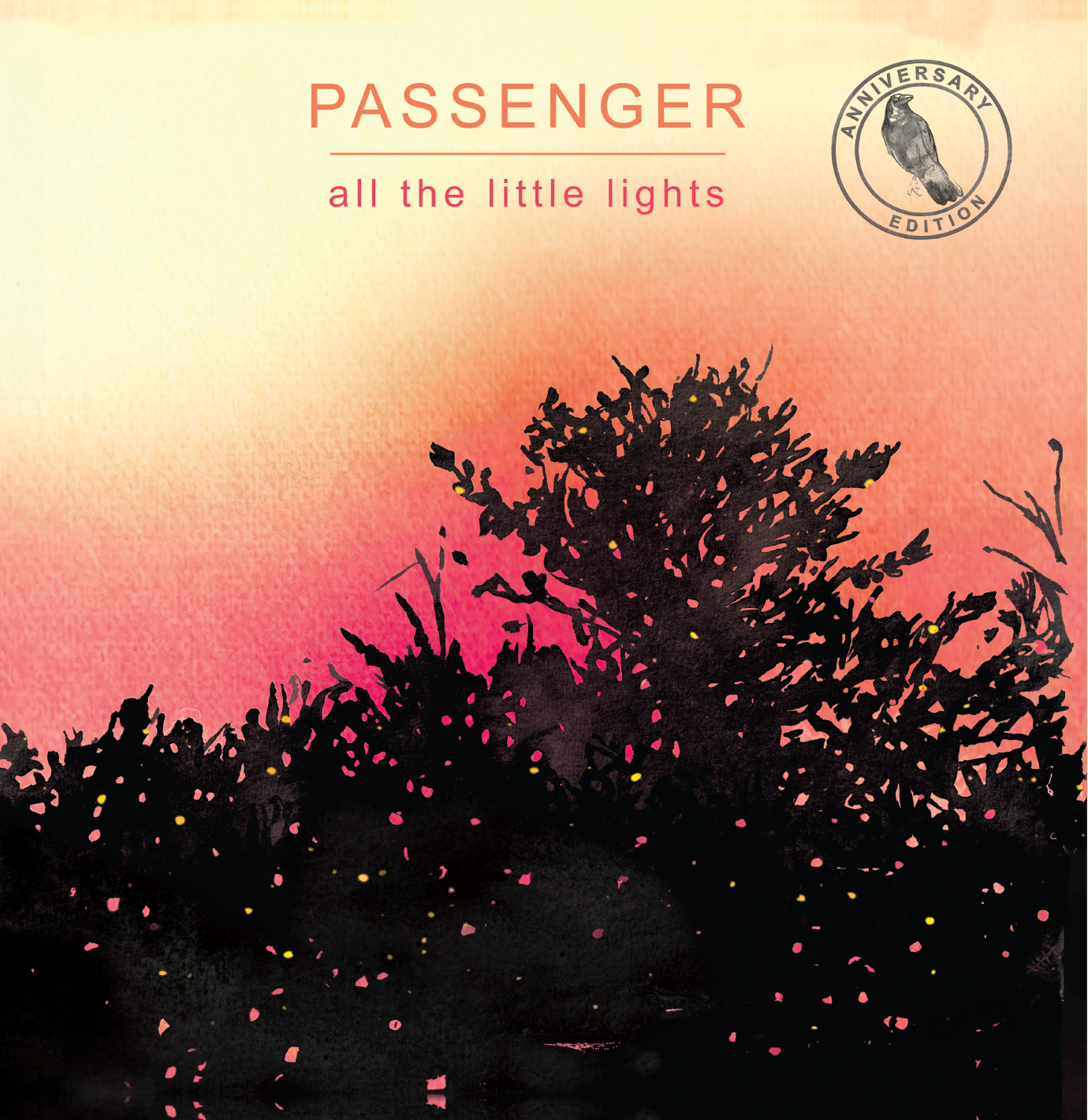 Passenger All The Little Lights Sunrise Splatter Vinyl - Front cover