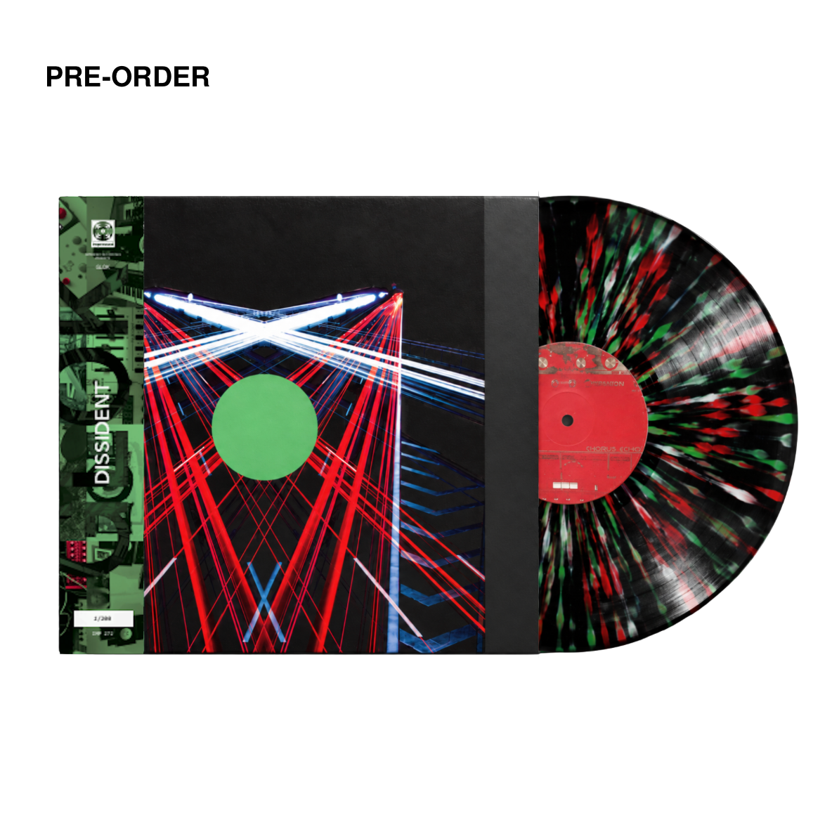 GLOK - Dissident - world exclusive splatter Vinyl LP