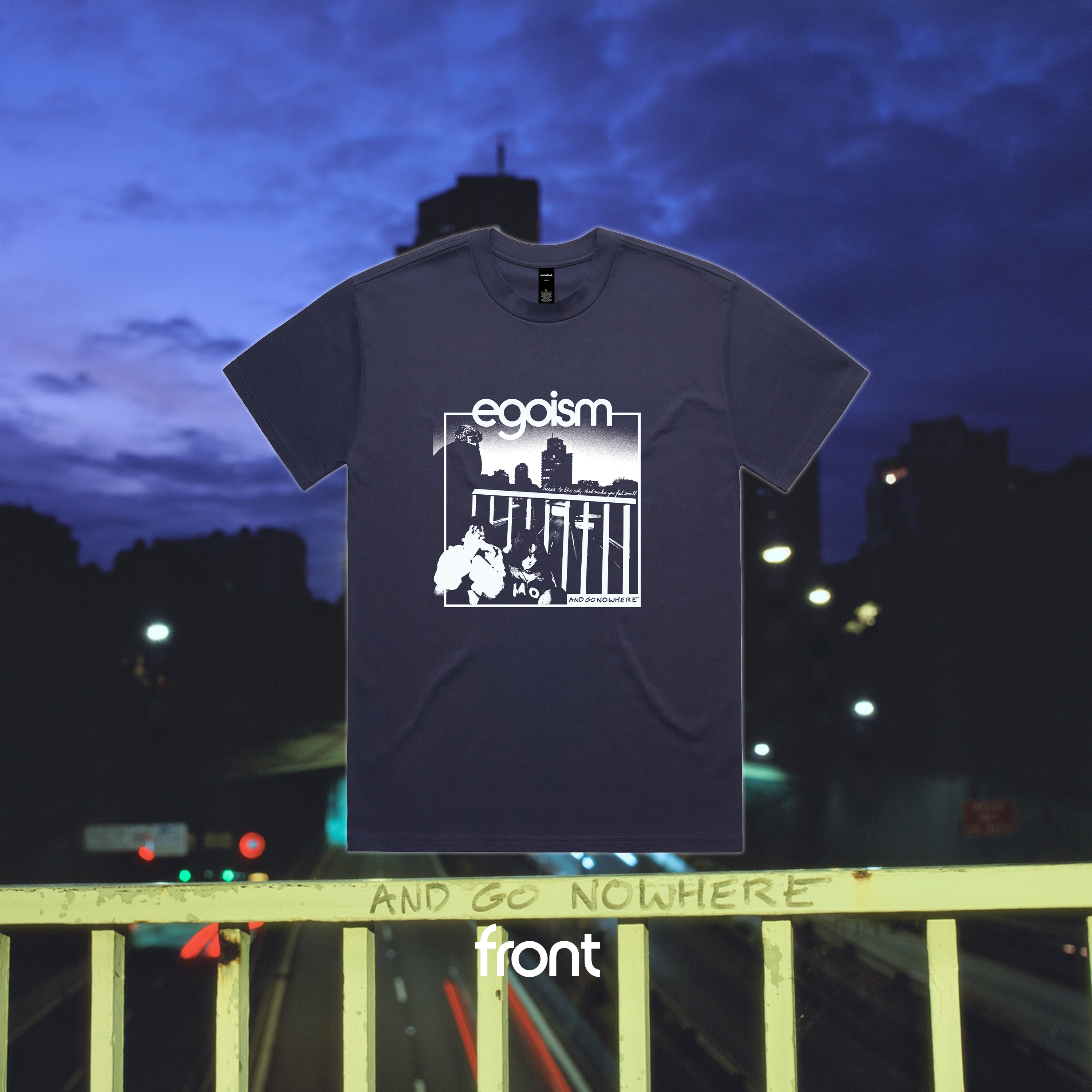 egoism - and go nowhere - CD, T-shirt, Poster & Lyric Zine Bundle