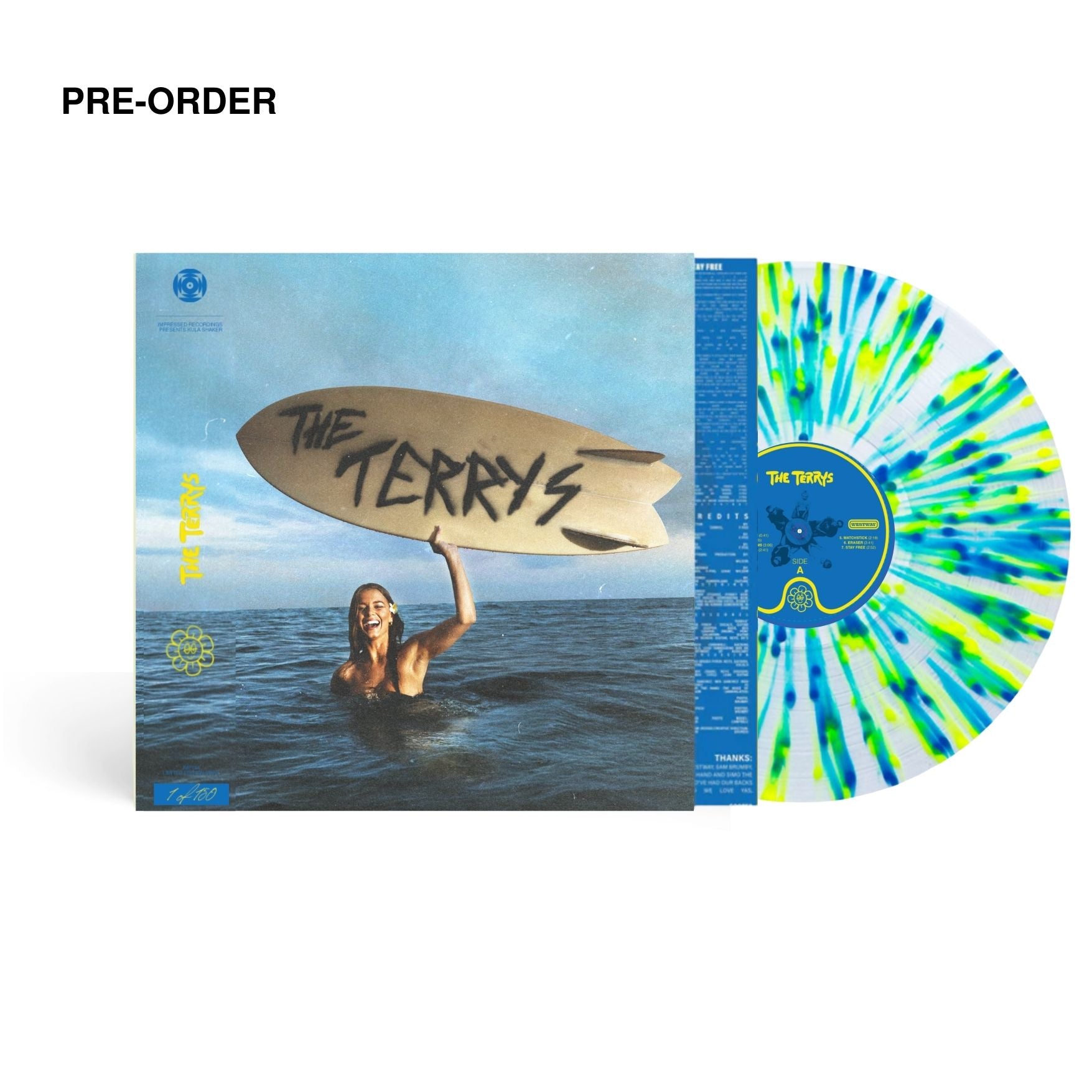 THE TERRYS - SELF TITLED DELUXE - EXCLUSIVE VINYL LP