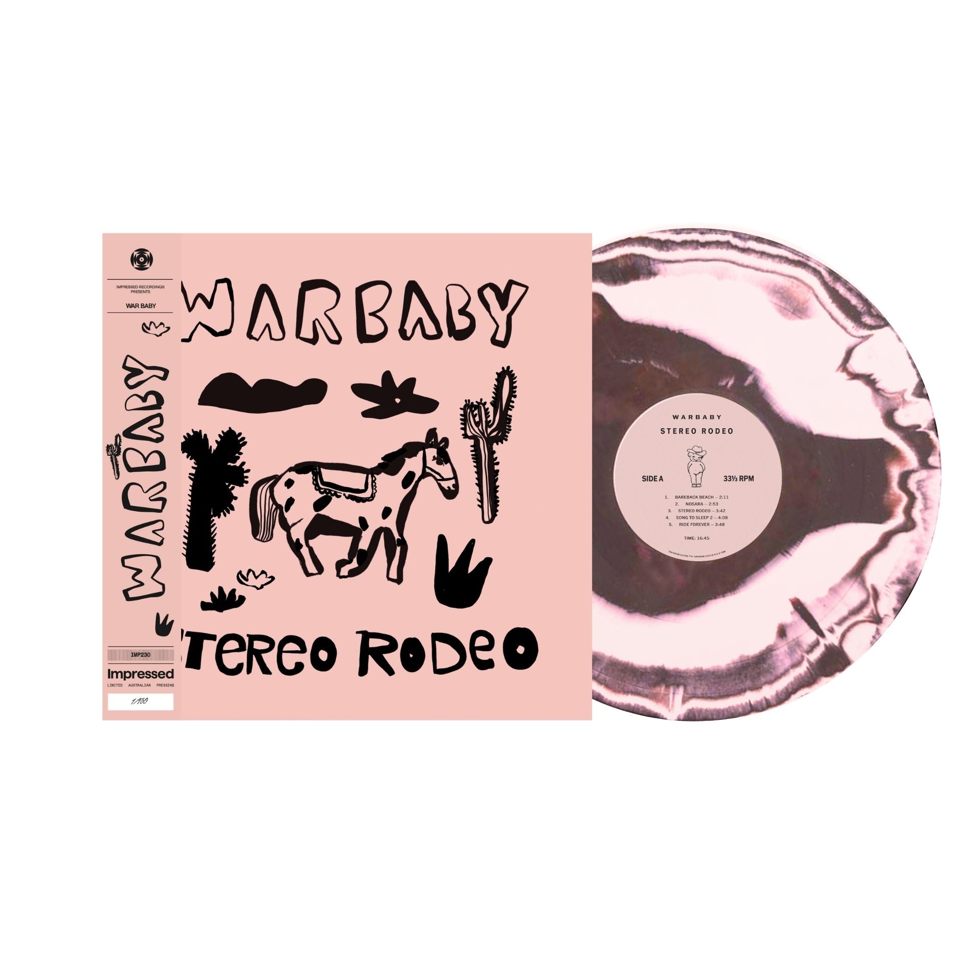 WARBABY - STEREO RODEO - VINYL LP