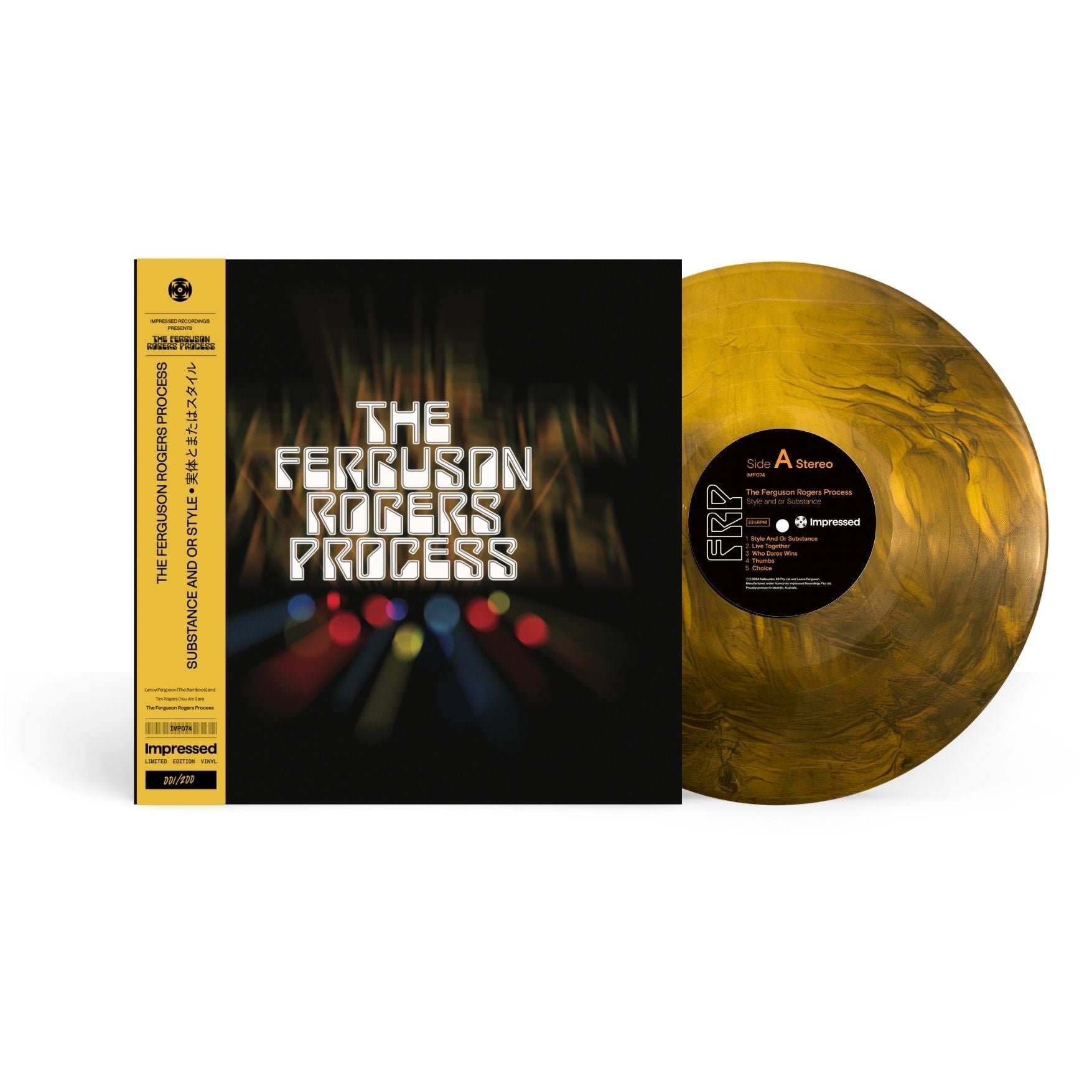 The Ferguson Rogers Process 'Style and or Substance' - Exclusive Signed Limited Edition Vinyl LP