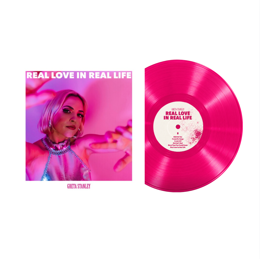 Greta Stanley - Real Love in Real Life - PINK Vinyl EP